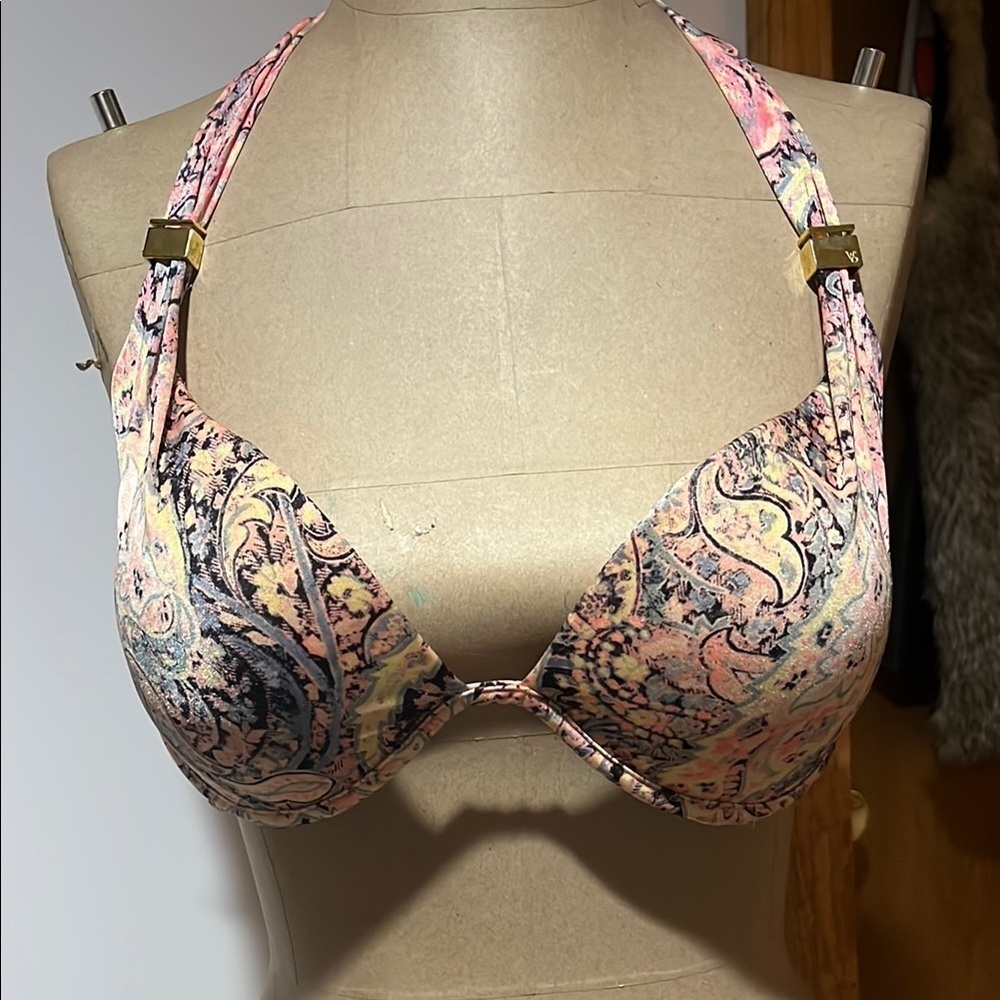 Victoria's Secret Pink and Black Bikini